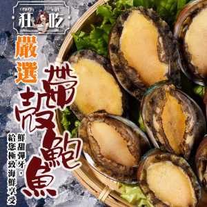 狂吃-嚴選帶殼鮑魚